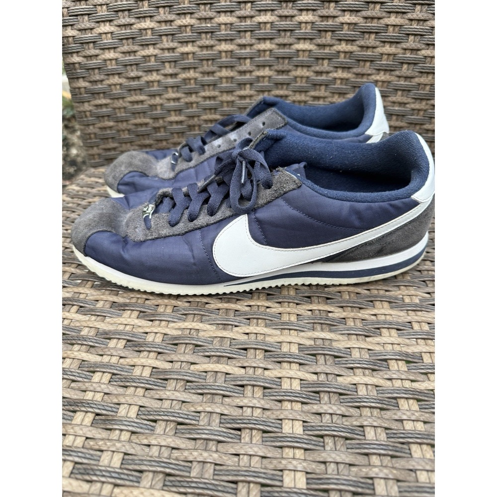 Nike Cortez Basic Nylon Midnight Navy Style Code  819720-411 Men's Size 13